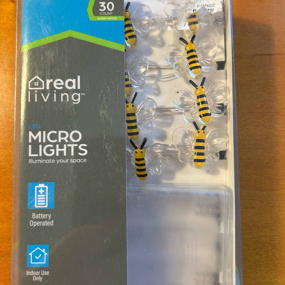 LED Micro Lights - Honey Bees - Battery Operated
